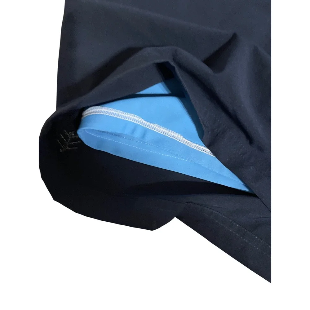 Coolibar Mens Kahuna 2-in-1 Swimming Shorts Navy Blue‎ UPF 50+ XXL 03533 I02